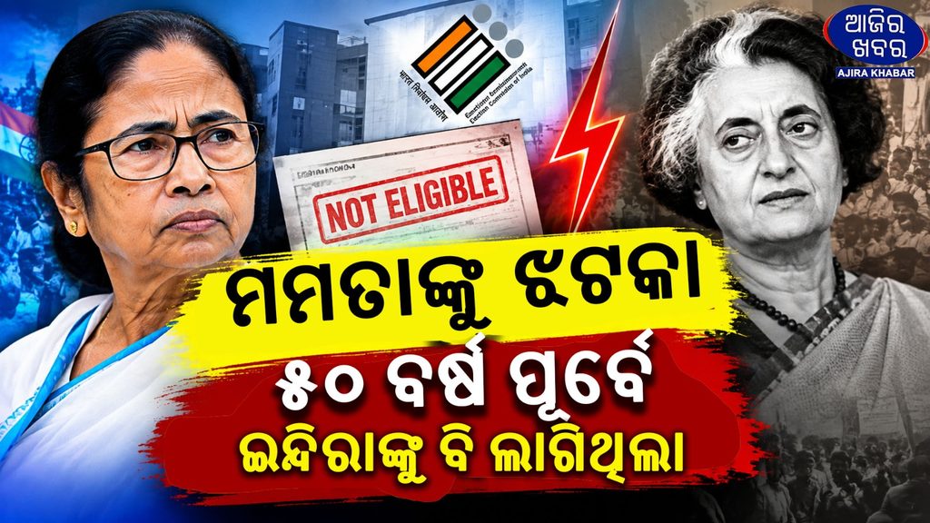 Mamata Banerjee Faces EC Setback: Revisiting Indira Gandhi’s 1969 Political Crisis